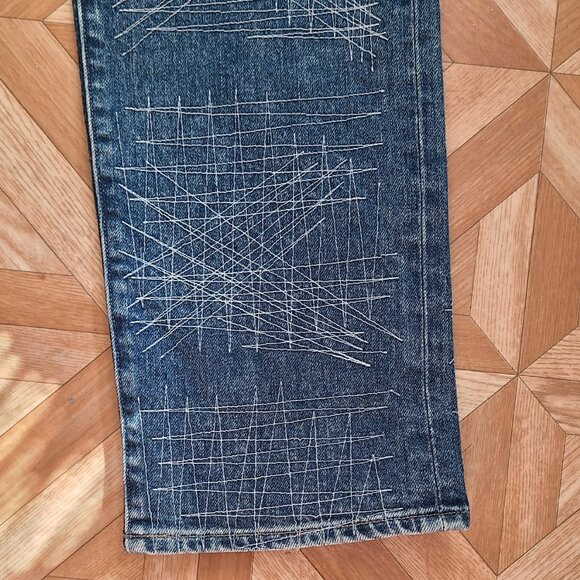 Levi's Made & Crafted 511 Slim Denim Jeans Made in Japan W38 Selvedge Boro - Picture 12 of 16